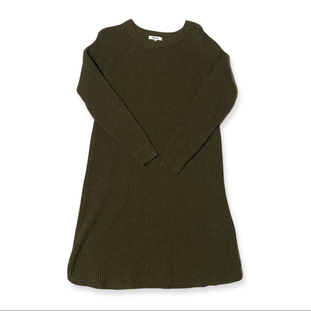 Madewell Curved Hem Knit Dress